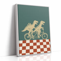 Two Rexes, One Bicycle
