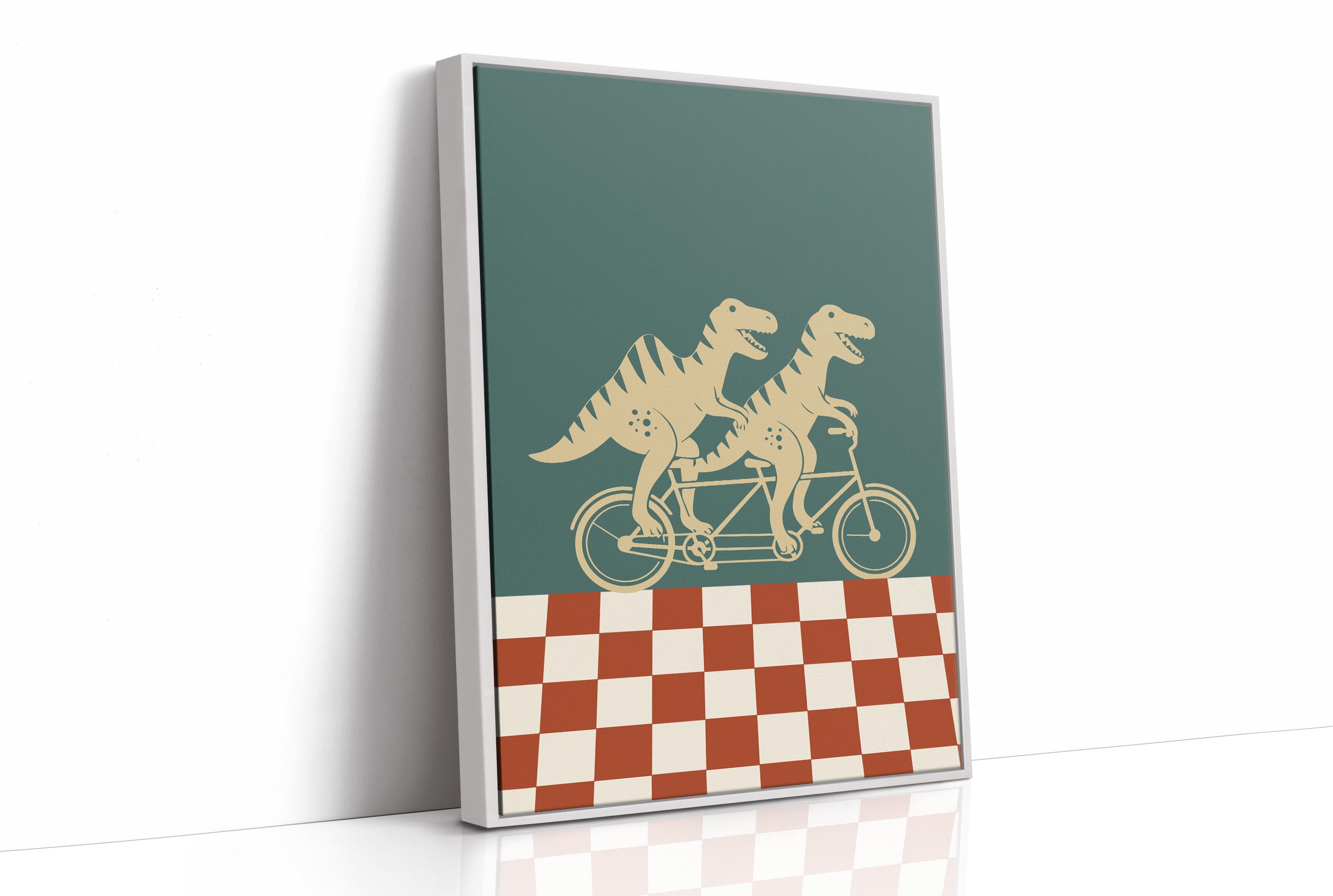 Two Rexes, One Bicycle
