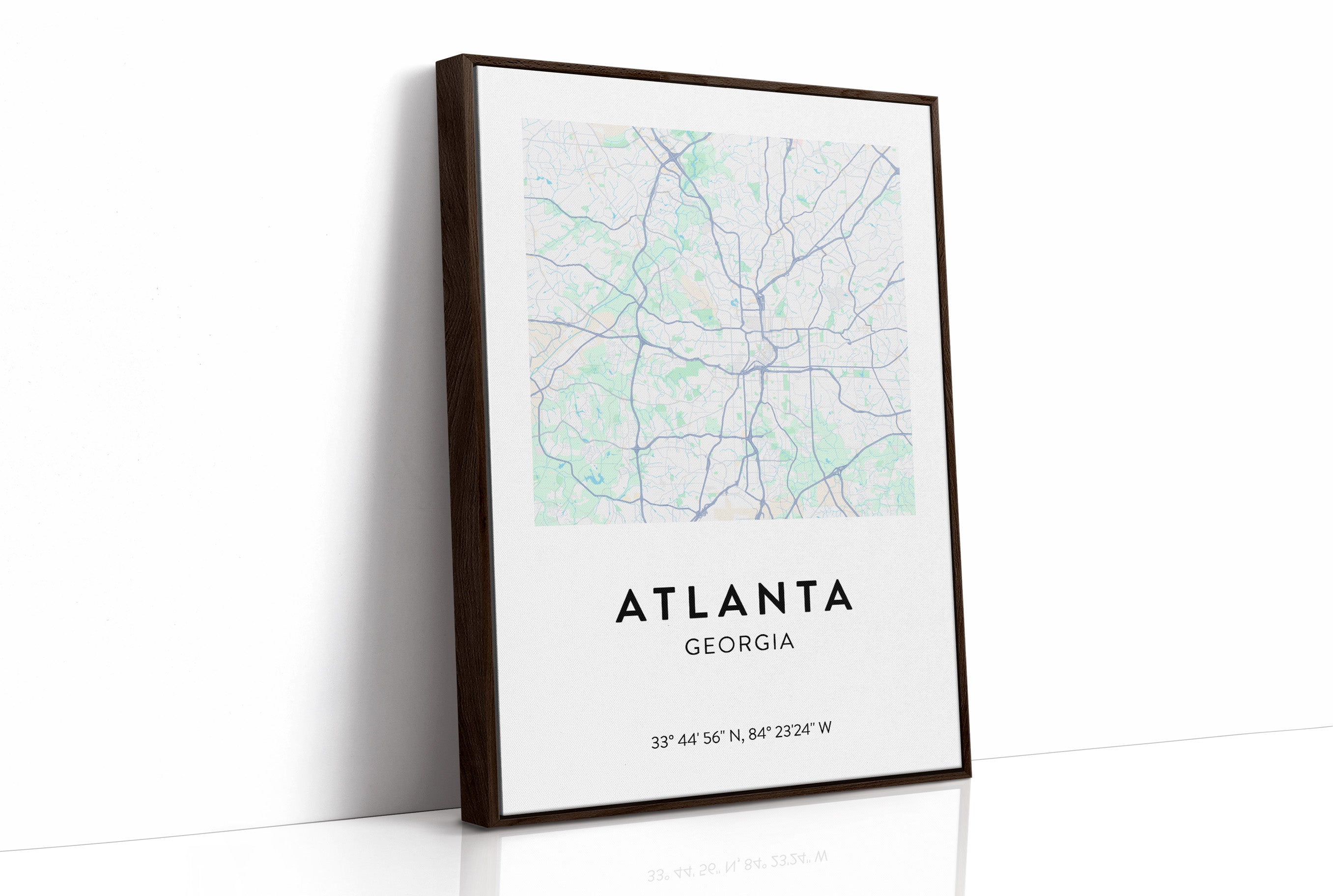 Atlanta, Mapped in Mint