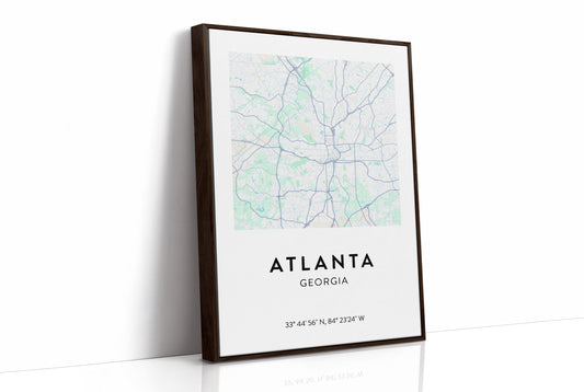 Atlanta, Mapped in Mint
