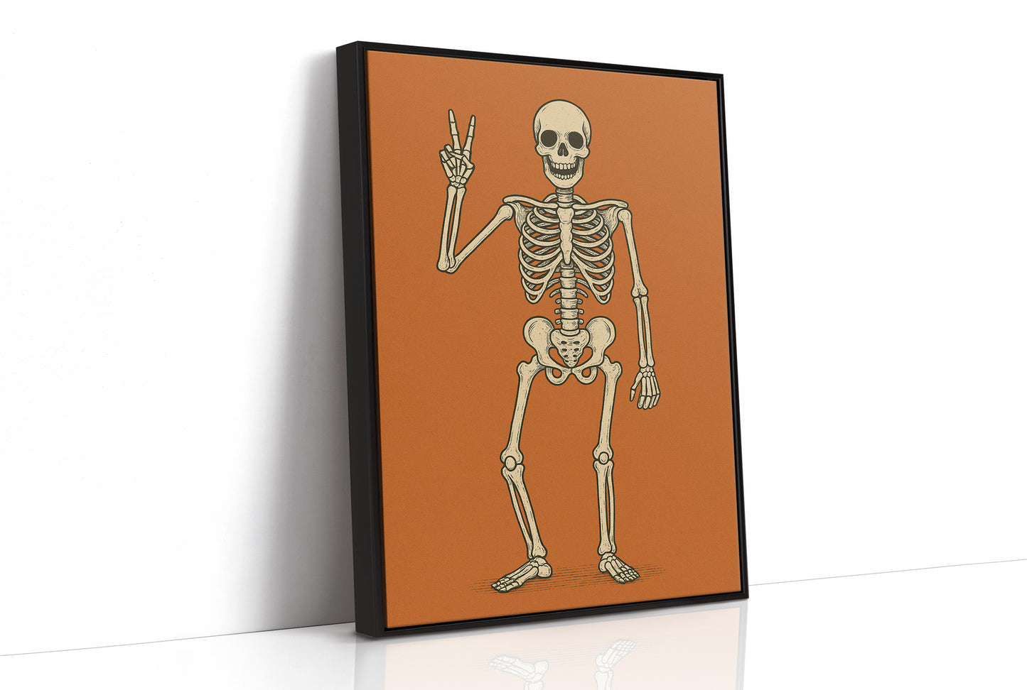 Peace Among Bones And Pumpkins