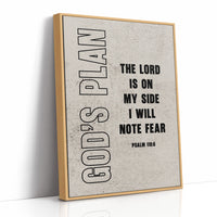 God’s Plan Over Fear