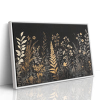 Midnight Garden Wears Golden Crown