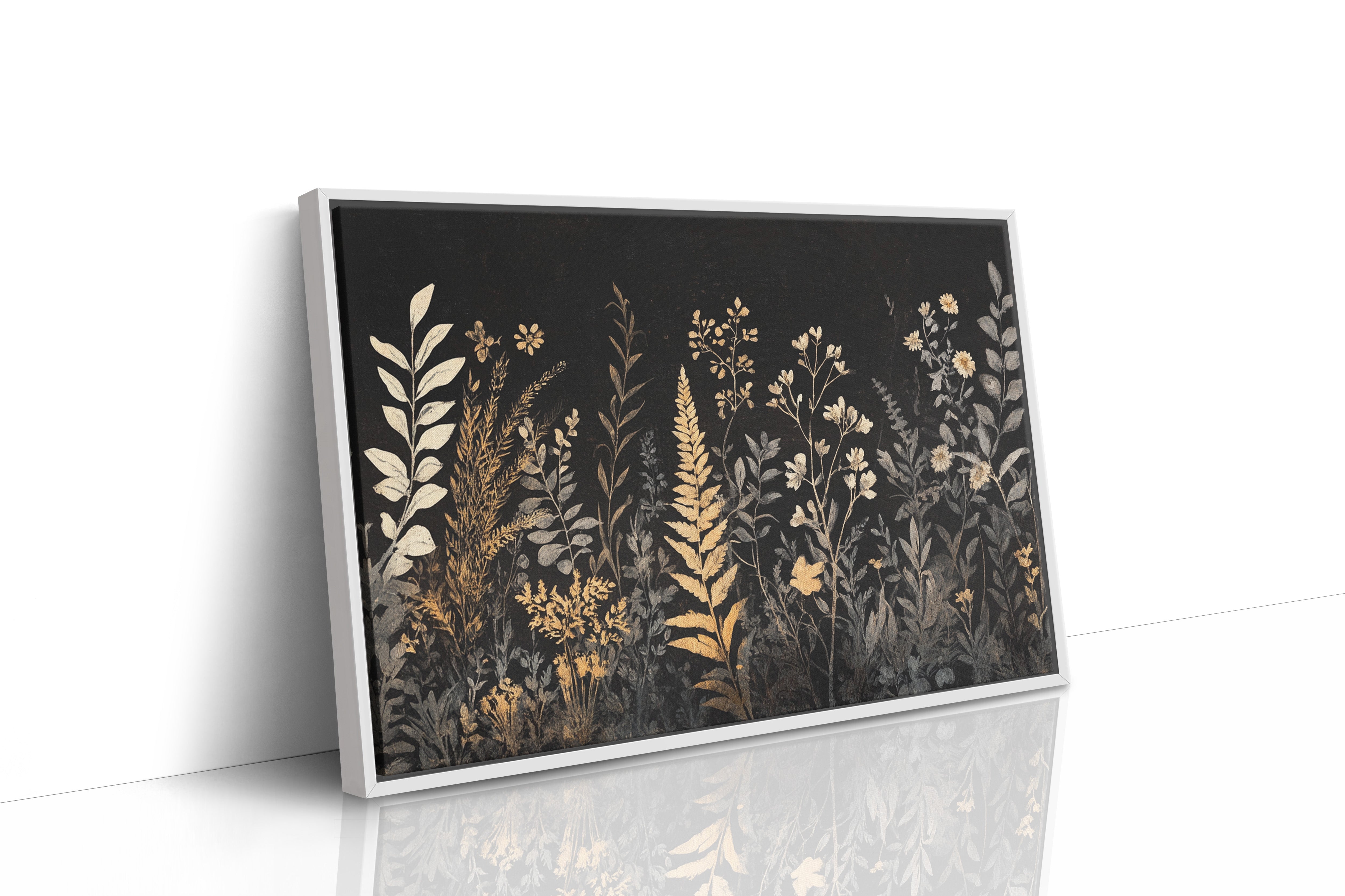 Midnight Garden Wears Golden Crown