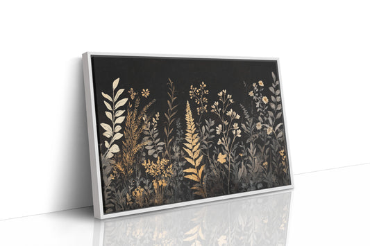 Midnight Garden Wears Golden Crown