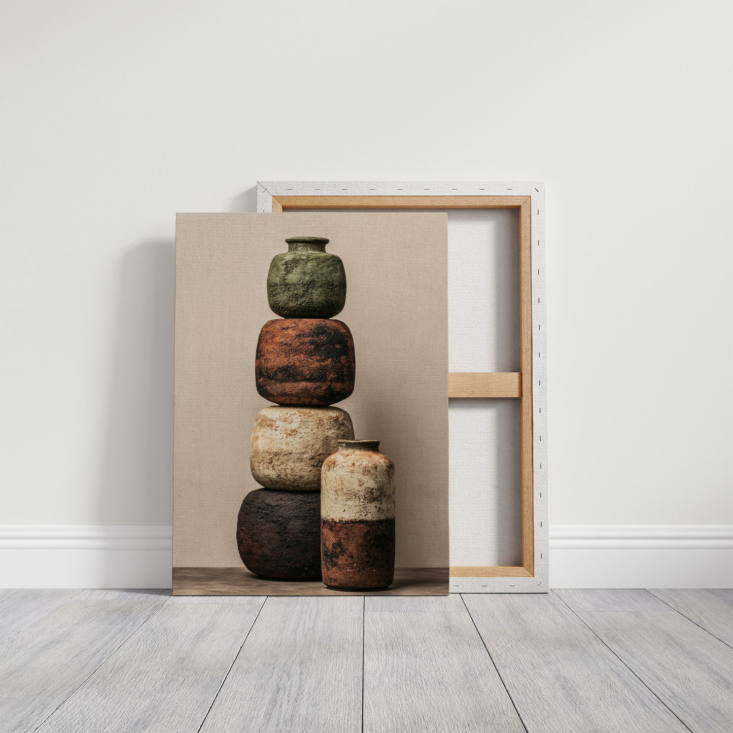 Stacked and Weathered: The Vessel Tower and Its Companion Jar