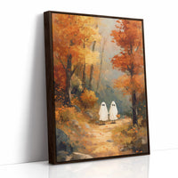 Spectral Wanderers in Autumn's Embrace