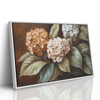 Autumn Hydrangeas Paint Golden Stories