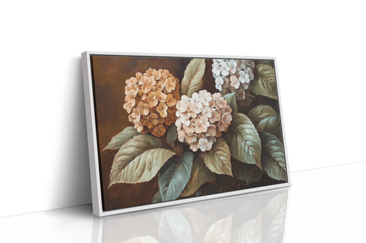 Autumn Hydrangeas Paint Golden Stories