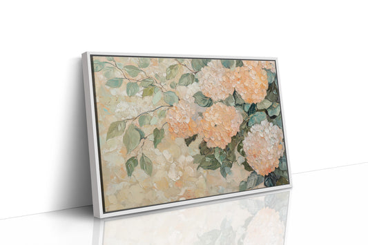 Peach Hydrangeas Paint Summer's Memory