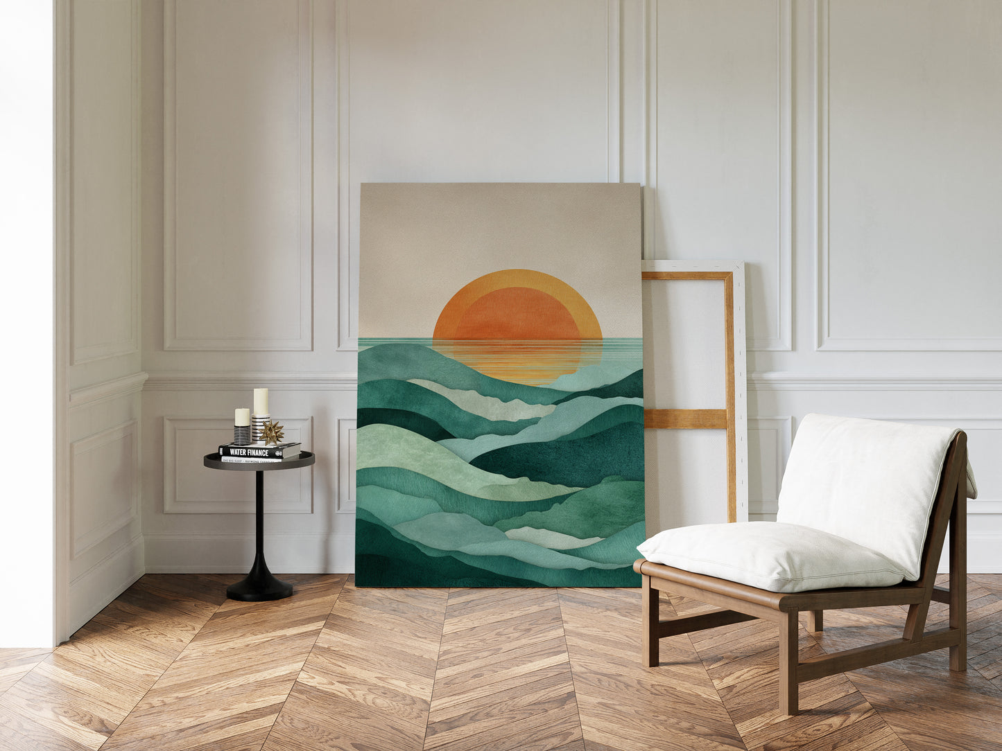 When Waves Embrace the Horizon