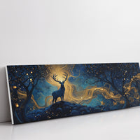 Stag Beneath the Golden Night