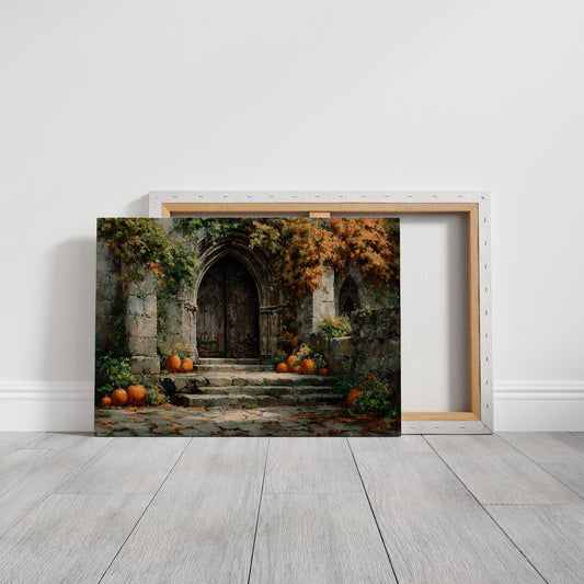 Autumn's Embrace at the Threshold