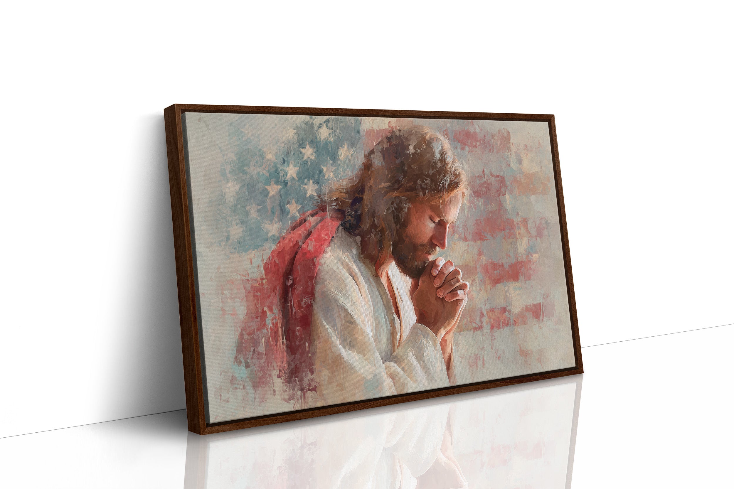 Patriot's Prayer in Brushstrokes