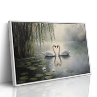 Swans Dance Among Lotus Dreams
