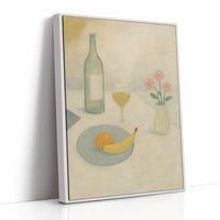 Banana and Wine in Morning Light
