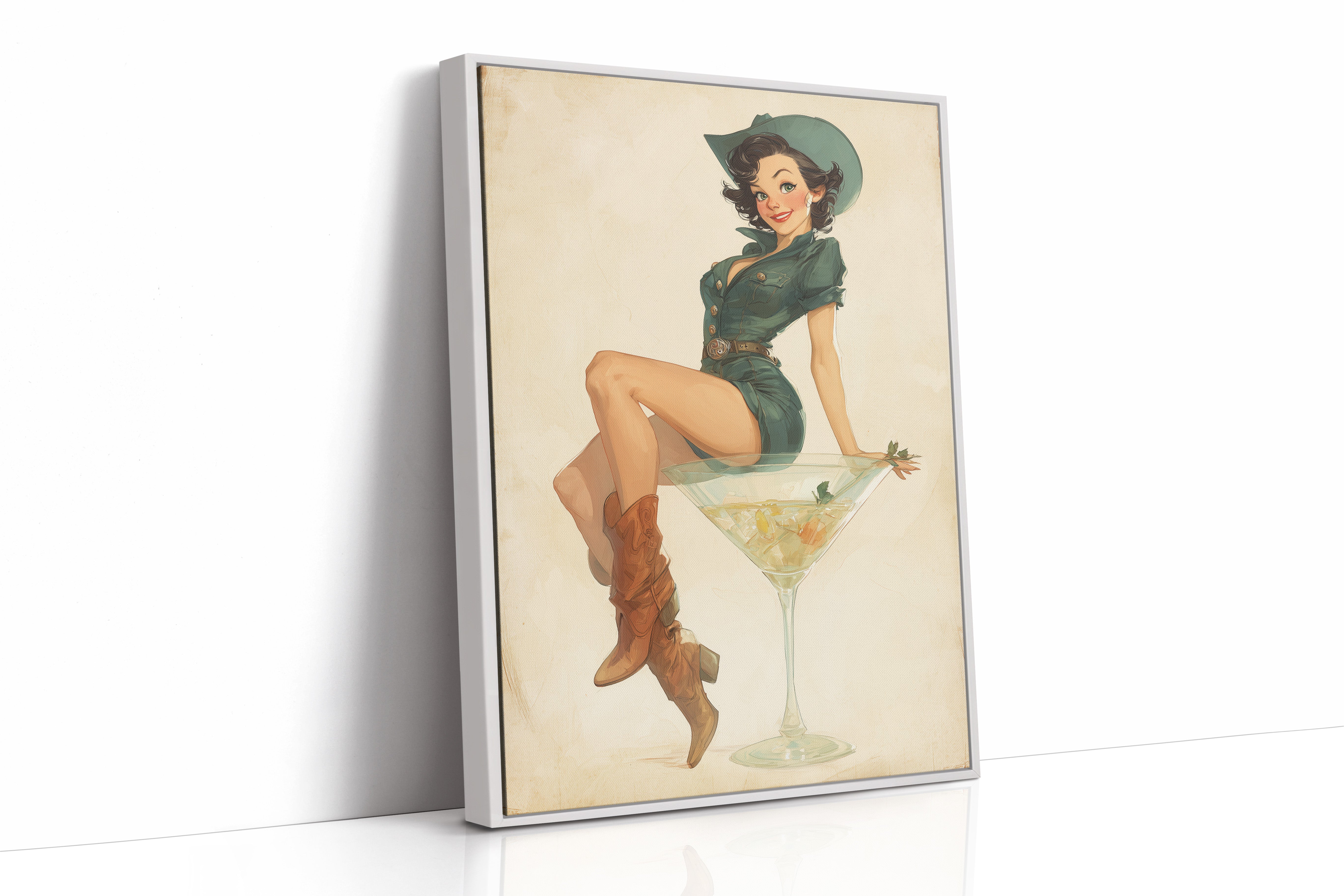 Emerald Cocktail: Western Charm