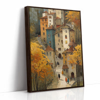 Autumn Passage Through Medieval Heights