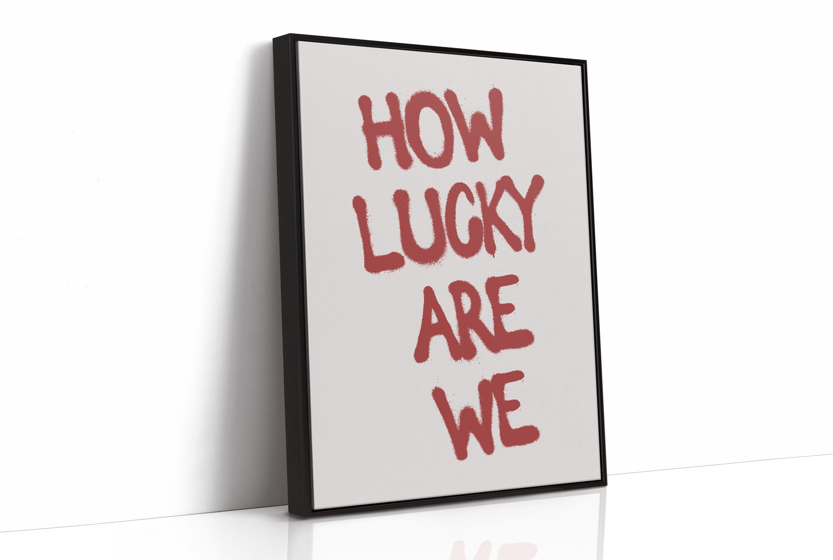 Lucky, Spray-Painted