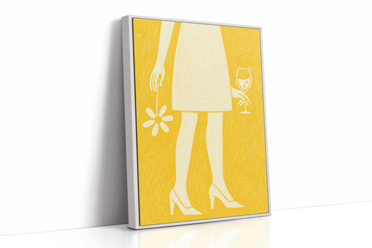 Daisy and Bubbles in Yellow