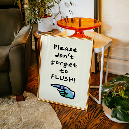 Gentle Reminders Keep Bathrooms Fresh