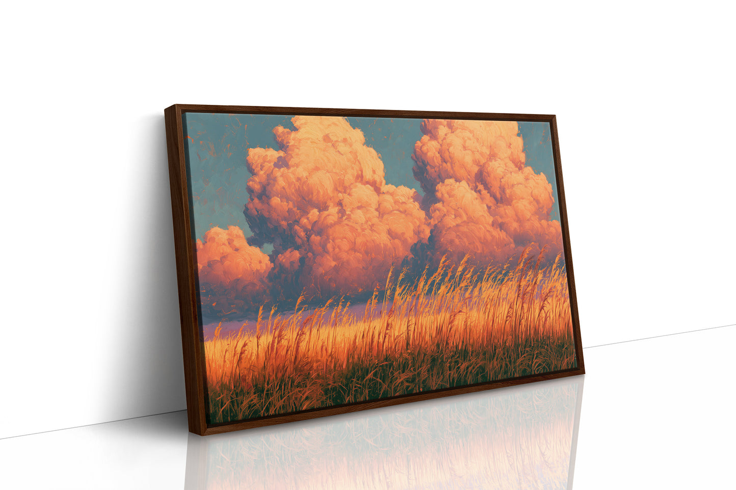 Windswept Prairie Grasses