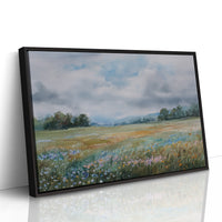 Wildflowers Between Sky And Field