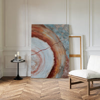 Earthy Tones in Circular Harmony