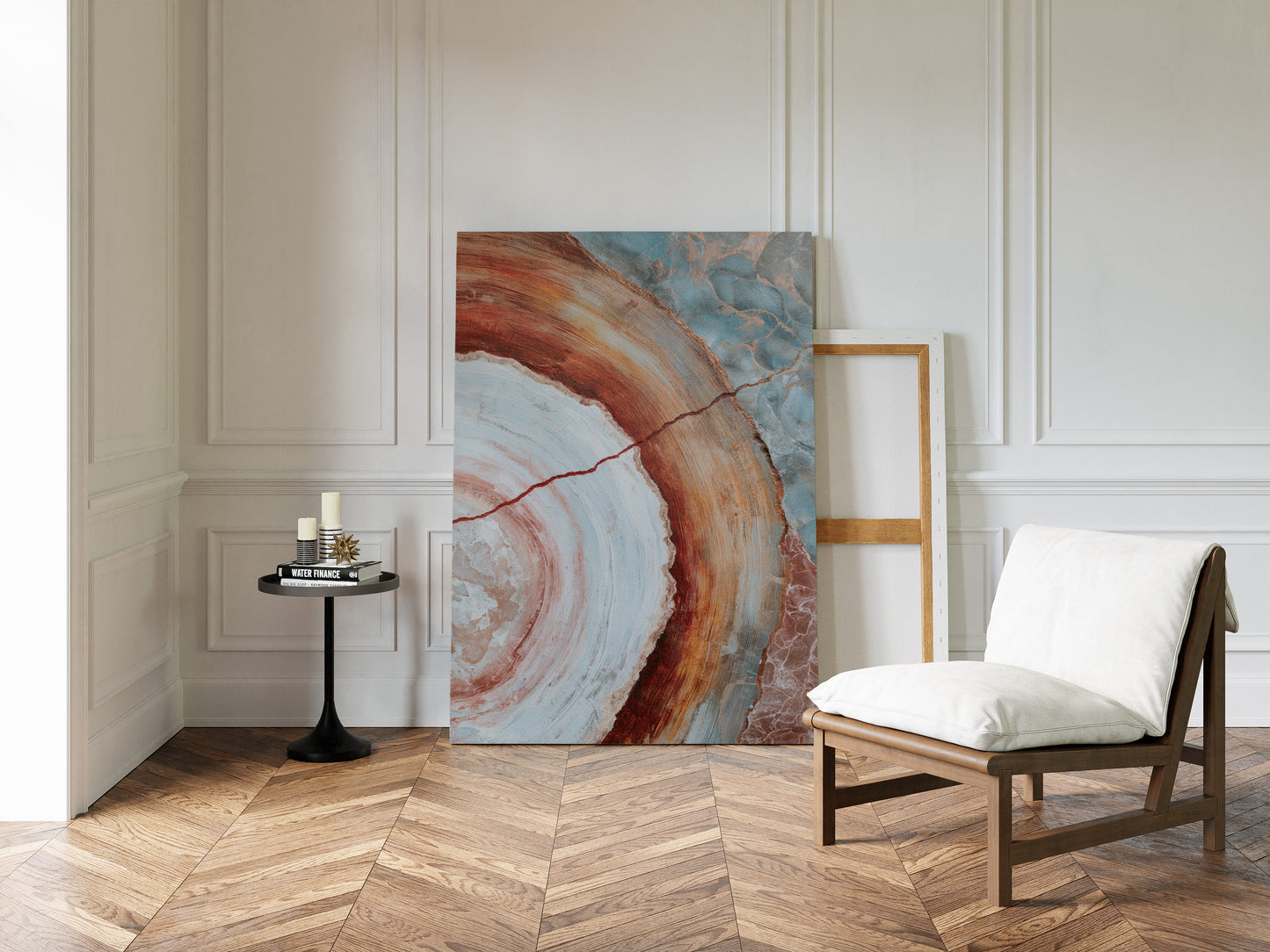 Earthy Tones in Circular Harmony