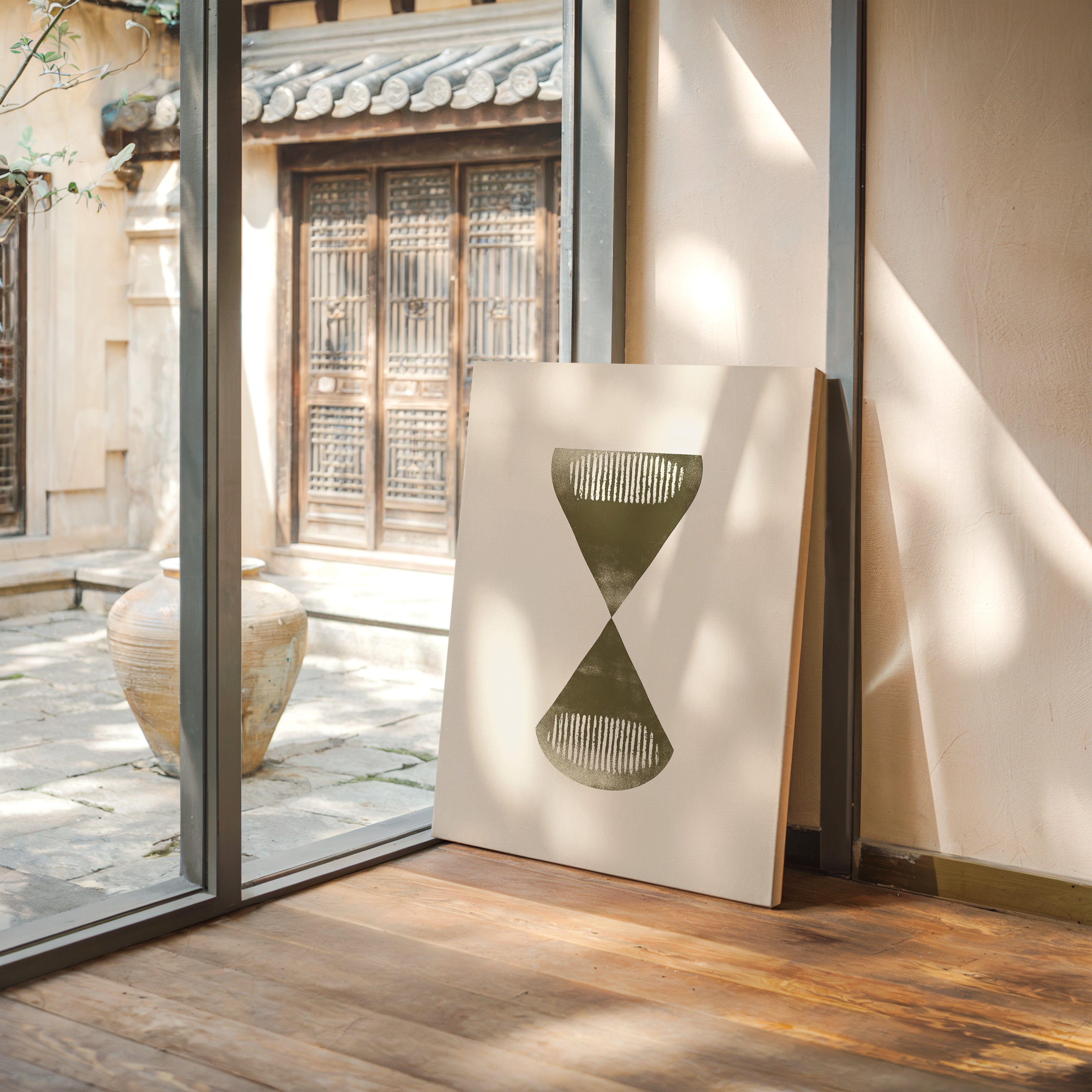 Time Flows Through Olive Lines