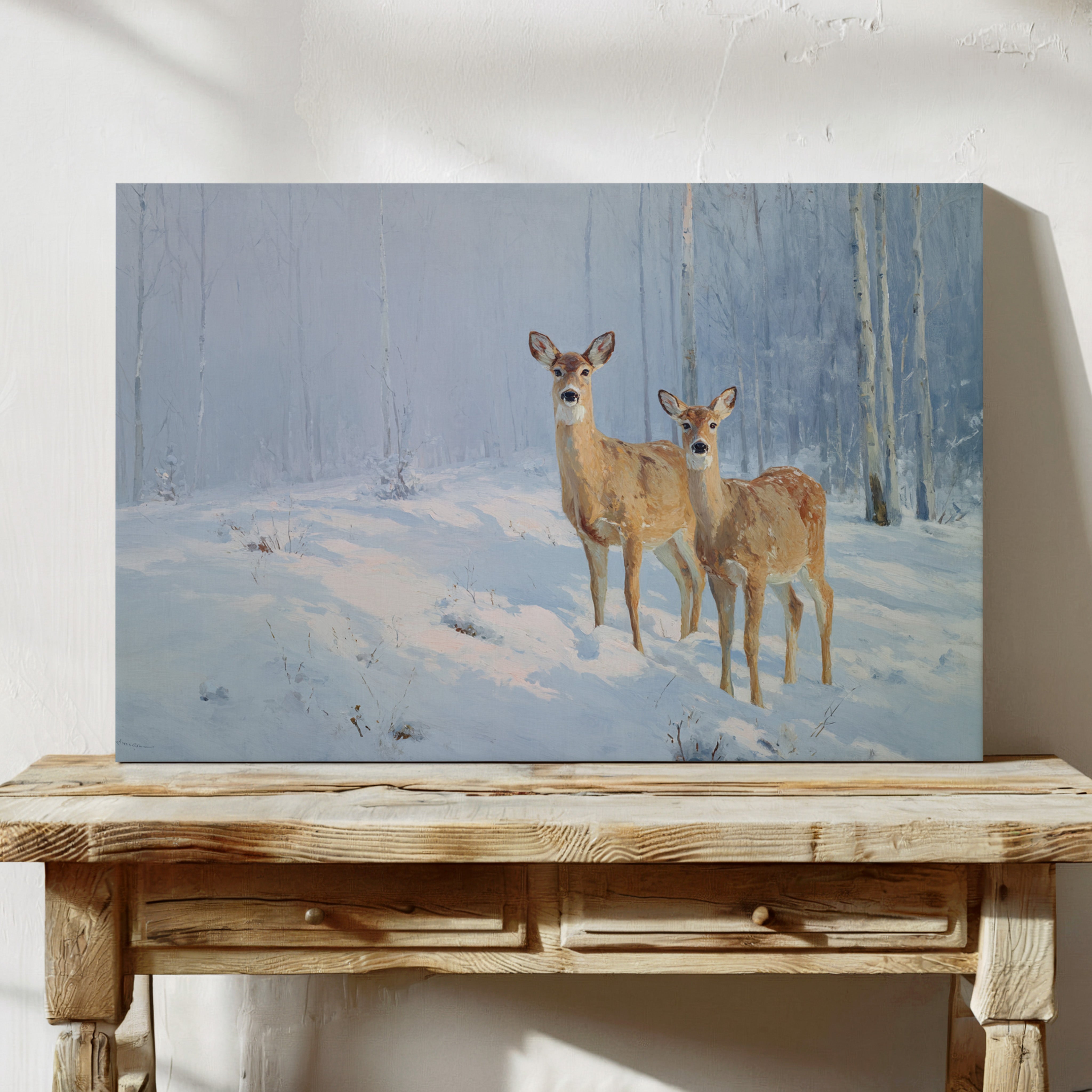 In the Stillness of Winter's Embrace