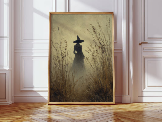 A Figure Beneath the Mist