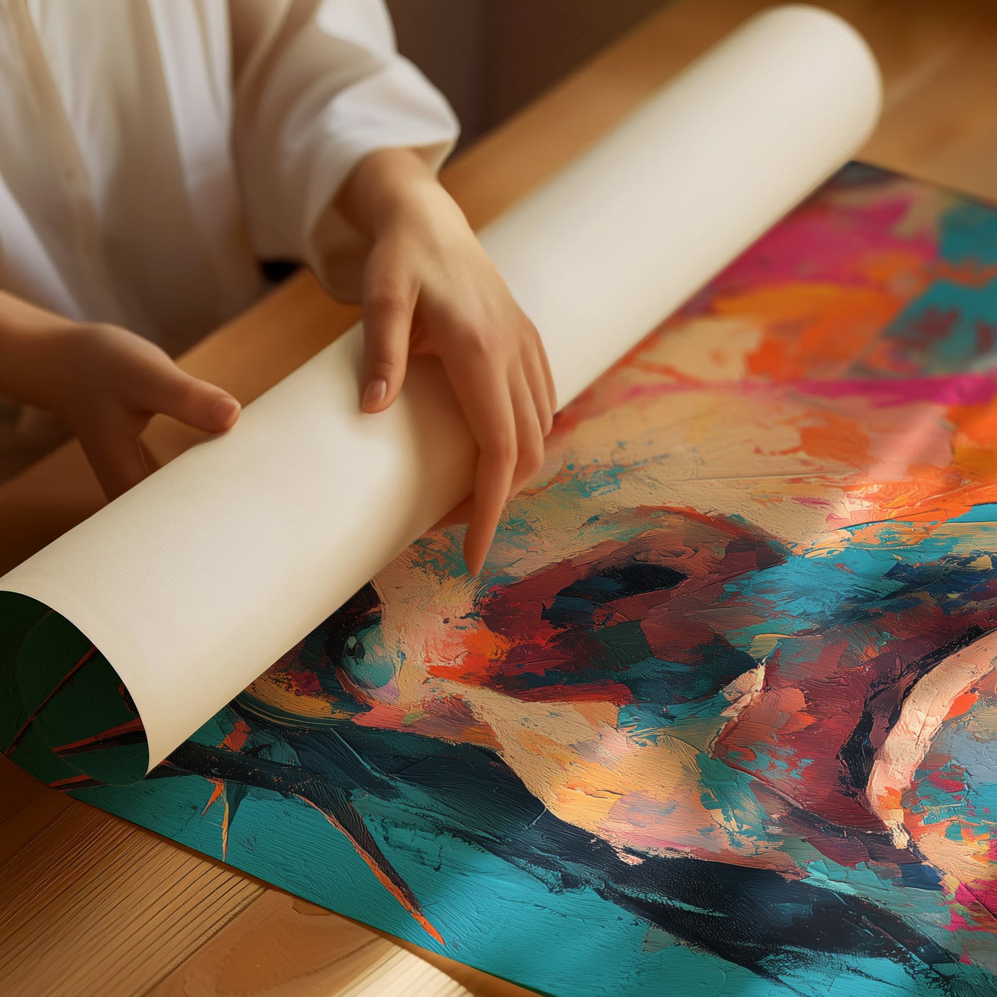 Colors Break Through Sorrow