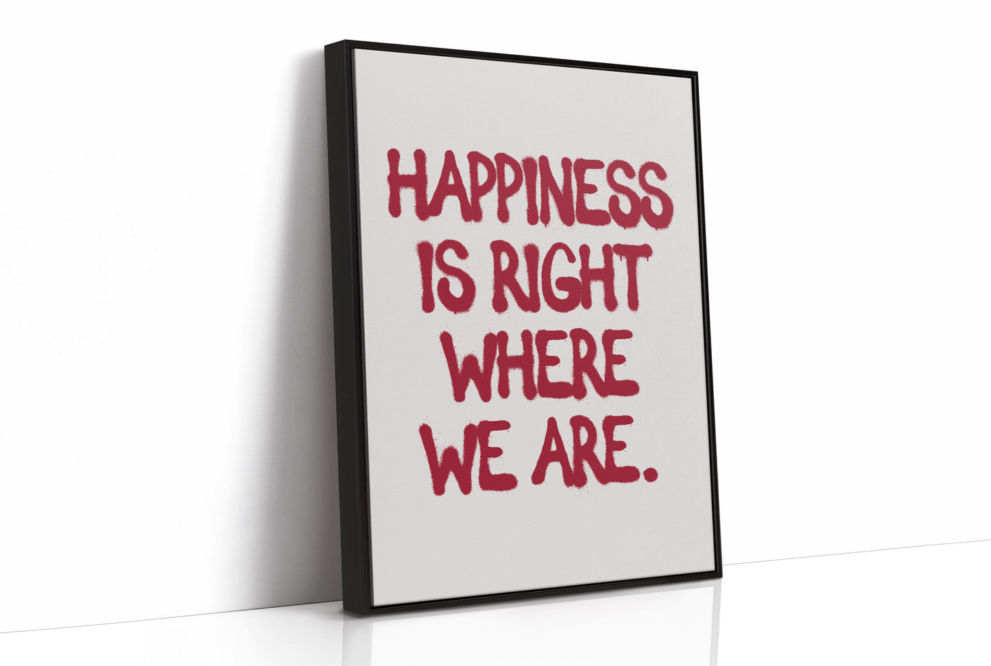 Happiness Is Right Here