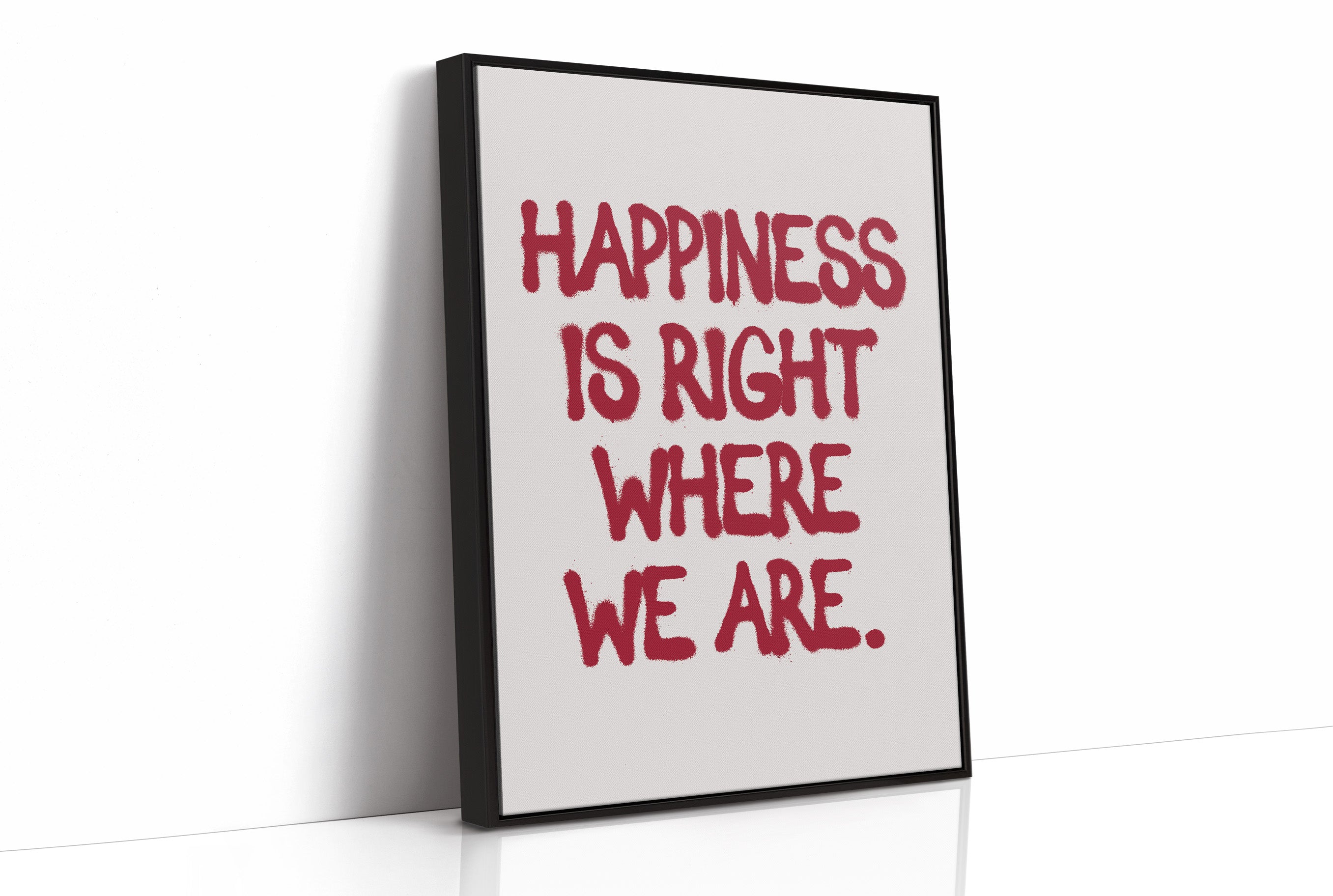 Happiness Is Right Here