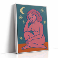 Midnight Muse in Neon Dreams