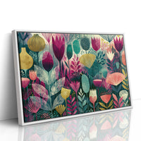 Whimsical Garden, Jewel Tones