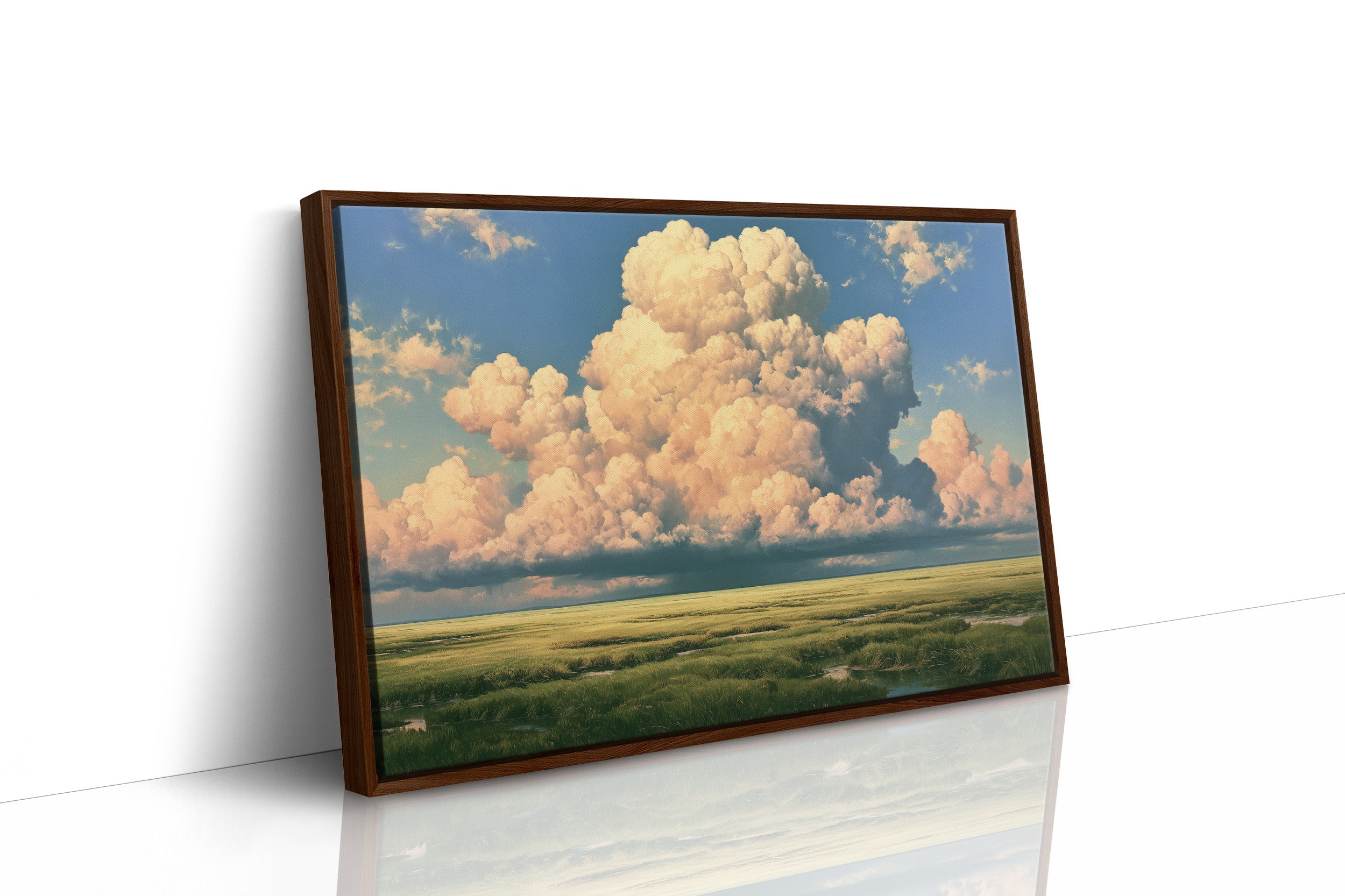 Marshland Beneath the Clouds