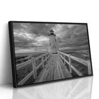 Wooden Path To Coastal Sentinel