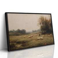 Shepherd's Path Through Autumn Fields