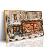Snow On The Shop Windows