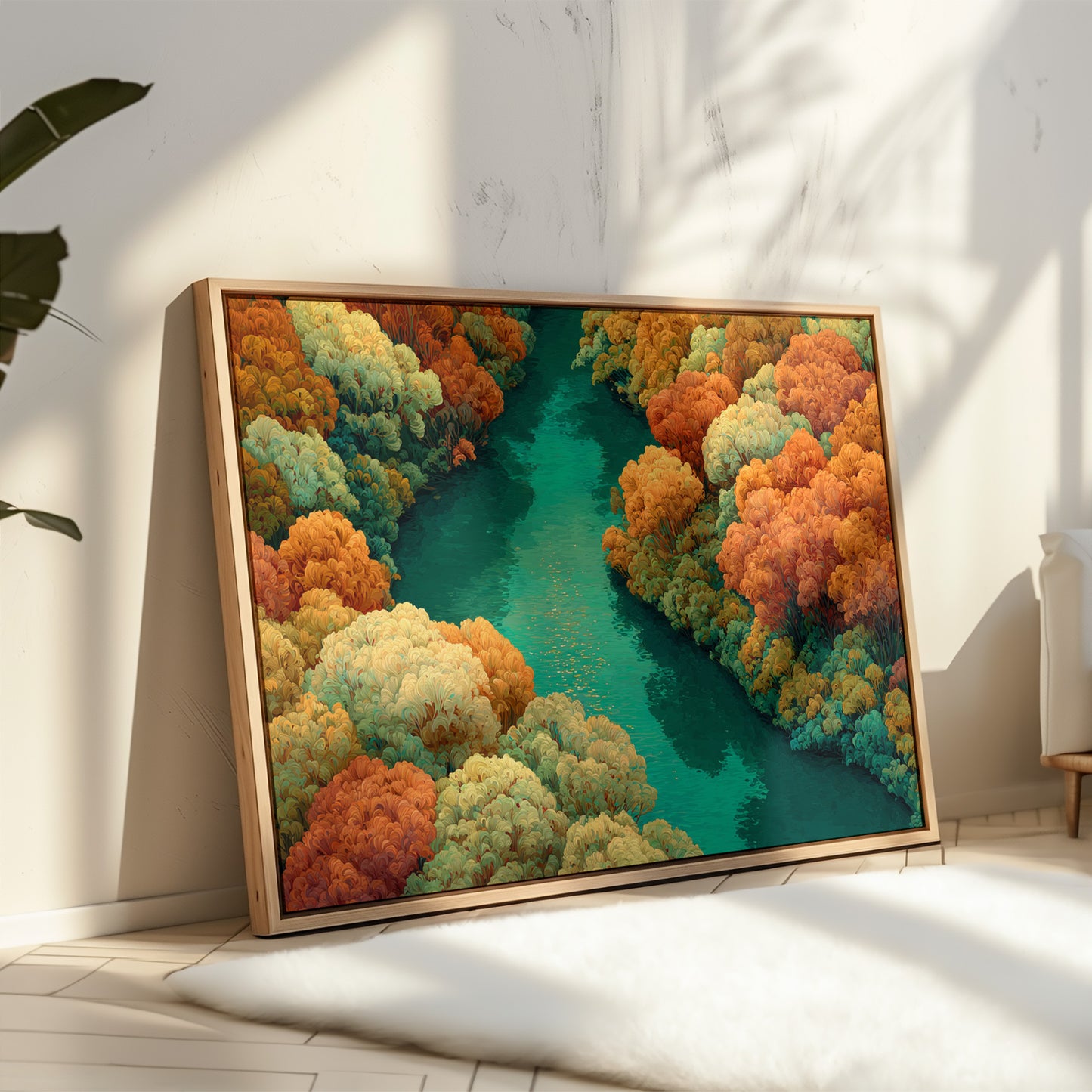 Autumn Rivers Paint The Morning
