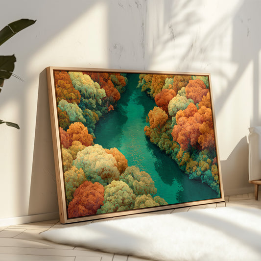 Autumn Rivers Paint The Morning