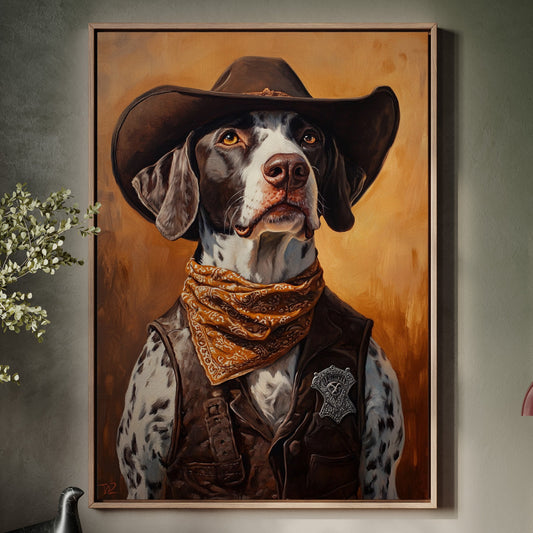 Spotted Deputy in Dusty Boots