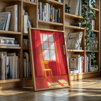Yellow Chair Catches Morning Light