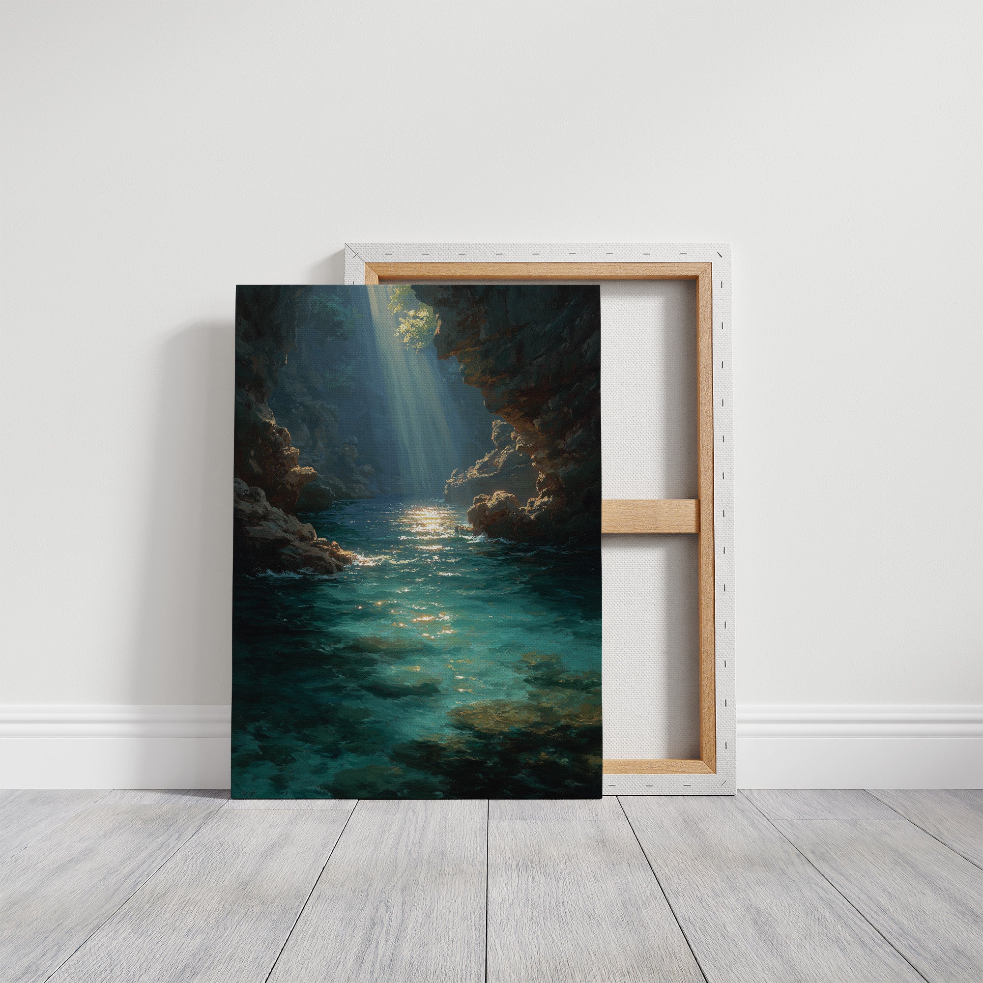 Light Finds the Sea Cave