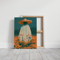 Figure in the Marigold Field
