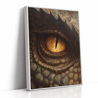 Amber Gaze From Ancient Depths