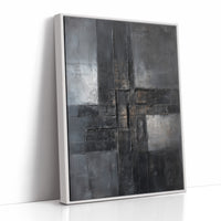 Concrete Poetry In Charcoal Light