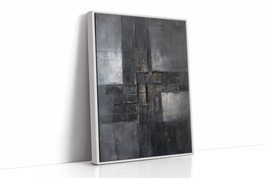 Concrete Poetry In Charcoal Light